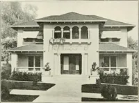 Picture 14 of 103 from De luxe flats : a book on flats and duplex homes ; showing the latest advance designs of this particular type of architecture, published to meet the requirements of all those who desire to study the flat or duplex home in its latest development. (1920), leaf 15