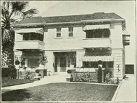 Picture 27 of 103 from De luxe flats : a book on flats and duplex homes ; showing the latest advance designs of this particular type of architecture, published to meet the requirements of all those who desire to study the flat or duplex home in its latest development. (1920), leaf 22