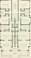 Picture 34 of 103 from De luxe flats : a book on flats and duplex homes ; showing the latest advance designs of this particular type of architecture, published to meet the requirements of all those who desire to study the flat or duplex home in its latest development. (1920), leaf 26