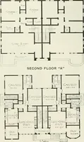 Picture 38 of 103 from De luxe flats : a book on flats and duplex homes ; showing the latest advance designs of this particular type of architecture, published to meet the requirements of all those who desire to study the flat or duplex home in its latest development. (1920), leaf 28