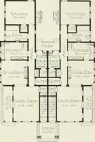Picture 49 of 103 from De luxe flats : a book on flats and duplex homes ; showing the latest advance designs of this particular type of architecture, published to meet the requirements of all those who desire to study the flat or duplex home in its latest development. (1920), leaf 34