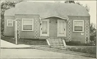 Picture 65 of 103 from De luxe flats : a book on flats and duplex homes ; showing the latest advance designs of this particular type of architecture, published to meet the requirements of all those who desire to study the flat or duplex home in its latest development. (1920), leaf 43