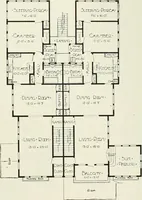 Picture 71 of 103 from De luxe flats : a book on flats and duplex homes ; showing the latest advance designs of this particular type of architecture, published to meet the requirements of all those who desire to study the flat or duplex home in its latest development. (1920), leaf 46