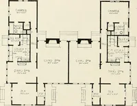 Picture 76 of 103 from De luxe flats : a book on flats and duplex homes ; showing the latest advance designs of this particular type of architecture, published to meet the requirements of all those who desire to study the flat or duplex home in its latest development. (1920), leaf 49