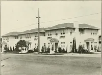 Picture 91 of 103 from De luxe flats : a book on flats and duplex homes ; showing the latest advance designs of this particular type of architecture, published to meet the requirements of all those who desire to study the flat or duplex home in its latest development. (1920), leaf 57