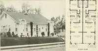 Picture 103 of 103 from De luxe flats : a book on flats and duplex homes ; showing the latest advance designs of this particular type of architecture, published to meet the requirements of all those who desire to study the flat or duplex home in its latest development. (1920), leaf 65