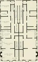 Picture 4 of 103 from De luxe flats : a book on flats and duplex homes ; showing the latest advance designs of this particular type of architecture, published to meet the requirements of all those who desire to study the flat or duplex home in its latest development. (1920), leaf 8
