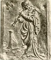 An illustration from De luxe illustrated catalogue of the treasures and antiquities illustrating the golden age of Italian art, belonging to the famous expert and antiquarian, Signor Stefano Bardini, of Florence, Italy; (1918)