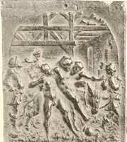 An illustration from De luxe illustrated catalogue of the treasures and antiquities illustrating the golden age of Italian art, belonging to the famous expert and antiquarian, Signor Stefano Bardini, of Florence, Italy; (1918)