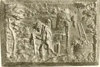 An illustration from De luxe illustrated catalogue of the treasures and antiquities illustrating the golden age of Italian art, belonging to the famous expert and antiquarian, Signor Stefano Bardini, of Florence, Italy; (1918)