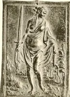 An illustration from De luxe illustrated catalogue of the treasures and antiquities illustrating the golden age of Italian art, belonging to the famous expert and antiquarian, Signor Stefano Bardini, of Florence, Italy; (1918)
