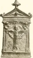 An illustration from De luxe illustrated catalogue of the treasures and antiquities illustrating the golden age of Italian art, belonging to the famous expert and antiquarian, Signor Stefano Bardini, of Florence, Italy; (1918)