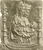 An illustration from De luxe illustrated catalogue of the treasures and antiquities illustrating the golden age of Italian art, belonging to the famous expert and antiquarian, Signor Stefano Bardini, of Florence, Italy; (1918)