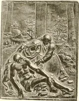 An illustration from De luxe illustrated catalogue of the treasures and antiquities illustrating the golden age of Italian art, belonging to the famous expert and antiquarian, Signor Stefano Bardini, of Florence, Italy; (1918)