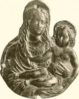 An illustration from De luxe illustrated catalogue of the treasures and antiquities illustrating the golden age of Italian art, belonging to the famous expert and antiquarian, Signor Stefano Bardini, of Florence, Italy; (1918)