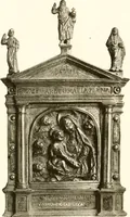 An illustration from De luxe illustrated catalogue of the treasures and antiquities illustrating the golden age of Italian art, belonging to the famous expert and antiquarian, Signor Stefano Bardini, of Florence, Italy; (1918)