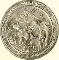 An illustration from De luxe illustrated catalogue of the treasures and antiquities illustrating the golden age of Italian art, belonging to the famous expert and antiquarian, Signor Stefano Bardini, of Florence, Italy; (1918)