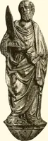 An illustration from De luxe illustrated catalogue of the treasures and antiquities illustrating the golden age of Italian art, belonging to the famous expert and antiquarian, Signor Stefano Bardini, of Florence, Italy; (1918)