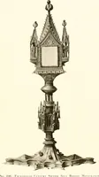 An illustration from De luxe illustrated catalogue of the treasures and antiquities illustrating the golden age of Italian art, belonging to the famous expert and antiquarian, Signor Stefano Bardini, of Florence, Italy; (1918)