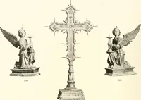 An illustration from De luxe illustrated catalogue of the treasures and antiquities illustrating the golden age of Italian art, belonging to the famous expert and antiquarian, Signor Stefano Bardini, of Florence, Italy; (1918)