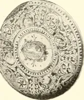 An illustration from De luxe illustrated catalogue of the treasures and antiquities illustrating the golden age of Italian art, belonging to the famous expert and antiquarian, Signor Stefano Bardini, of Florence, Italy; (1918)