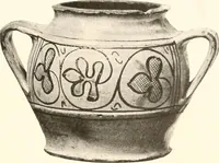 An illustration from De luxe illustrated catalogue of the treasures and antiquities illustrating the golden age of Italian art, belonging to the famous expert and antiquarian, Signor Stefano Bardini, of Florence, Italy; (1918)