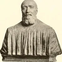 An illustration from De luxe illustrated catalogue of the treasures and antiquities illustrating the golden age of Italian art, belonging to the famous expert and antiquarian, Signor Stefano Bardini, of Florence, Italy; (1918)