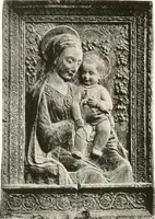 An illustration from De luxe illustrated catalogue of the treasures and antiquities illustrating the golden age of Italian art, belonging to the famous expert and antiquarian, Signor Stefano Bardini, of Florence, Italy; (1918)