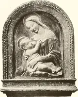 An illustration from De luxe illustrated catalogue of the treasures and antiquities illustrating the golden age of Italian art, belonging to the famous expert and antiquarian, Signor Stefano Bardini, of Florence, Italy; (1918)