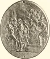 An illustration from De luxe illustrated catalogue of the treasures and antiquities illustrating the golden age of Italian art, belonging to the famous expert and antiquarian, Signor Stefano Bardini, of Florence, Italy; (1918)
