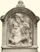 An illustration from De luxe illustrated catalogue of the treasures and antiquities illustrating the golden age of Italian art, belonging to the famous expert and antiquarian, Signor Stefano Bardini, of Florence, Italy; (1918)