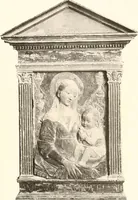 An illustration from De luxe illustrated catalogue of the treasures and antiquities illustrating the golden age of Italian art, belonging to the famous expert and antiquarian, Signor Stefano Bardini, of Florence, Italy; (1918)
