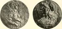 An illustration from De luxe illustrated catalogue of the treasures and antiquities illustrating the golden age of Italian art, belonging to the famous expert and antiquarian, Signor Stefano Bardini, of Florence, Italy; (1918)
