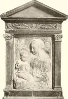 An illustration from De luxe illustrated catalogue of the treasures and antiquities illustrating the golden age of Italian art, belonging to the famous expert and antiquarian, Signor Stefano Bardini, of Florence, Italy; (1918)