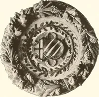 An illustration from De luxe illustrated catalogue of the treasures and antiquities illustrating the golden age of Italian art, belonging to the famous expert and antiquarian, Signor Stefano Bardini, of Florence, Italy; (1918)