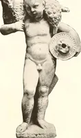 An illustration from De luxe illustrated catalogue of the treasures and antiquities illustrating the golden age of Italian art, belonging to the famous expert and antiquarian, Signor Stefano Bardini, of Florence, Italy; (1918)