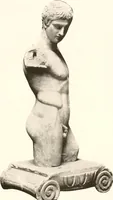 An illustration from De luxe illustrated catalogue of the treasures and antiquities illustrating the golden age of Italian art, belonging to the famous expert and antiquarian, Signor Stefano Bardini, of Florence, Italy; (1918)
