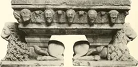 An illustration from De luxe illustrated catalogue of the treasures and antiquities illustrating the golden age of Italian art, belonging to the famous expert and antiquarian, Signor Stefano Bardini, of Florence, Italy; (1918)