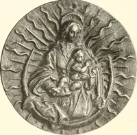 An illustration from De luxe illustrated catalogue of the treasures and antiquities illustrating the golden age of Italian art, belonging to the famous expert and antiquarian, Signor Stefano Bardini, of Florence, Italy; (1918)