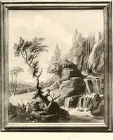 An illustration from De luxe illustrated catalogue of the treasures and antiquities illustrating the golden age of Italian art, belonging to the famous expert and antiquarian, Signor Stefano Bardini, of Florence, Italy; (1918)