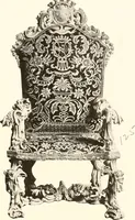 An illustration from De luxe illustrated catalogue of the treasures and antiquities illustrating the golden age of Italian art, belonging to the famous expert and antiquarian, Signor Stefano Bardini, of Florence, Italy; (1918)