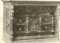 An illustration from De luxe illustrated catalogue of the treasures and antiquities illustrating the golden age of Italian art, belonging to the famous expert and antiquarian, Signor Stefano Bardini, of Florence, Italy; (1918)