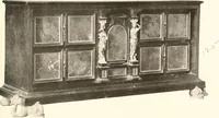 An illustration from De luxe illustrated catalogue of the treasures and antiquities illustrating the golden age of Italian art, belonging to the famous expert and antiquarian, Signor Stefano Bardini, of Florence, Italy; (1918)