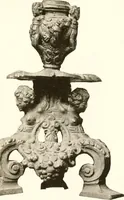 An illustration from De luxe illustrated catalogue of the treasures and antiquities illustrating the golden age of Italian art, belonging to the famous expert and antiquarian, Signor Stefano Bardini, of Florence, Italy; (1918)