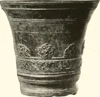 An illustration from De luxe illustrated catalogue of the treasures and antiquities illustrating the golden age of Italian art, belonging to the famous expert and antiquarian, Signor Stefano Bardini, of Florence, Italy; (1918)