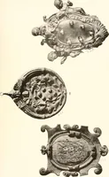 An illustration from De luxe illustrated catalogue of the treasures and antiquities illustrating the golden age of Italian art, belonging to the famous expert and antiquarian, Signor Stefano Bardini, of Florence, Italy; (1918)