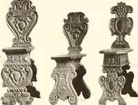 An illustration from De luxe illustrated catalogue of the treasures and antiquities illustrating the golden age of Italian art, belonging to the famous expert and antiquarian, Signor Stefano Bardini, of Florence, Italy; (1918)