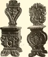 An illustration from De luxe illustrated catalogue of the treasures and antiquities illustrating the golden age of Italian art, belonging to the famous expert and antiquarian, Signor Stefano Bardini, of Florence, Italy; (1918)