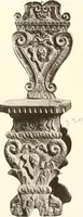An illustration from De luxe illustrated catalogue of the treasures and antiquities illustrating the golden age of Italian art, belonging to the famous expert and antiquarian, Signor Stefano Bardini, of Florence, Italy; (1918)