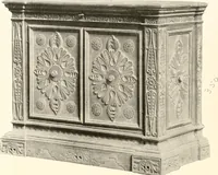 An illustration from De luxe illustrated catalogue of the treasures and antiquities illustrating the golden age of Italian art, belonging to the famous expert and antiquarian, Signor Stefano Bardini, of Florence, Italy; (1918)